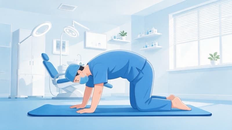 Cat-Cow Spinal Mobilization